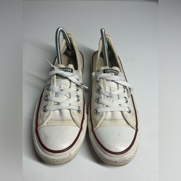 Converse Shoreline Slip-On Shoe Womens 7 White Chuck Taylor 537084F Sneaker - Picture 2 of 9